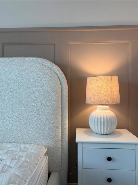 She’s here….😍 

Finally after months of waiting our new bed has arrived! 

We went for the Calliope super king ottoman bed frame with Rylee pillow-top mattress which has cashmere fillings for that luxury soft feel. 
We are absolutely in love and it was well worth the wait.

Thank you dfs for the bed of our dreams 🤎
(not an ad) 

 🏷️
#bedroominterior #bedroominspiration #bedroommakeover #bedroomtransformation #ottomanbed #bouclé #bedroompanelling #panellinginspo #neutralhomeinspo #neutralbedroom #neutralaesthetic #homediy #homeprojects #newbuildhomes