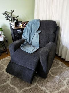 Anton Grey Manual Recliner