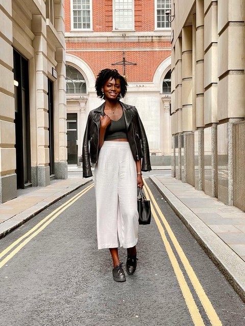 Claudia - Dalby Leather Biker Jacket