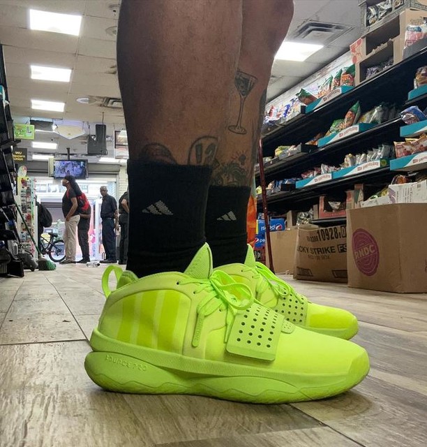 adidas Dame 8 Extply Sneakers - Blue | Free Shipping with adiClub