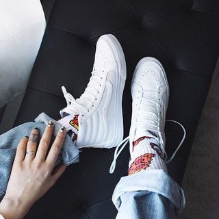 Vans Sk8 Hi White Vans Sk8 Hi White