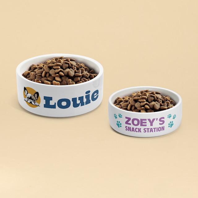 Custom Pet Bowls