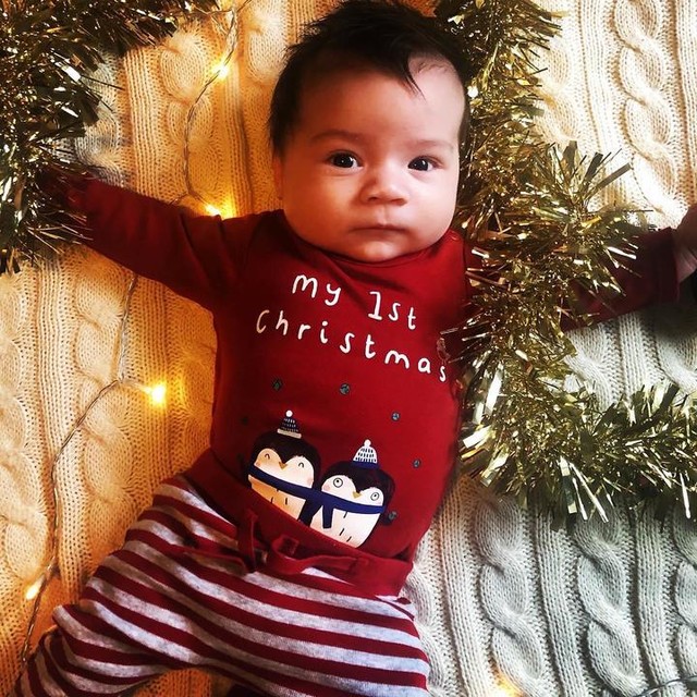 baby christmas outfit asda
