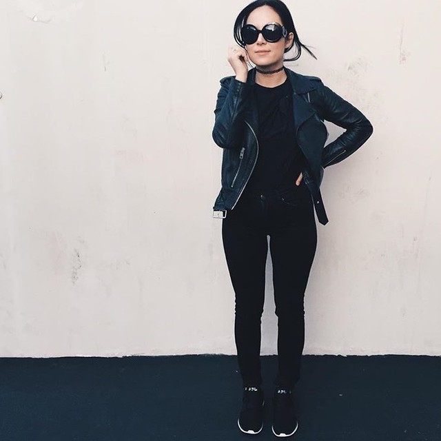 Rachael Phillips - Balfern Leather Biker Jacket