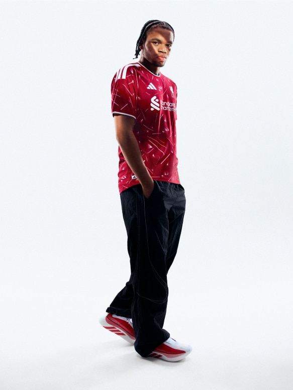adidas Liverpool FC 26/27 Home Jersey Authentic - Burgundy | Free