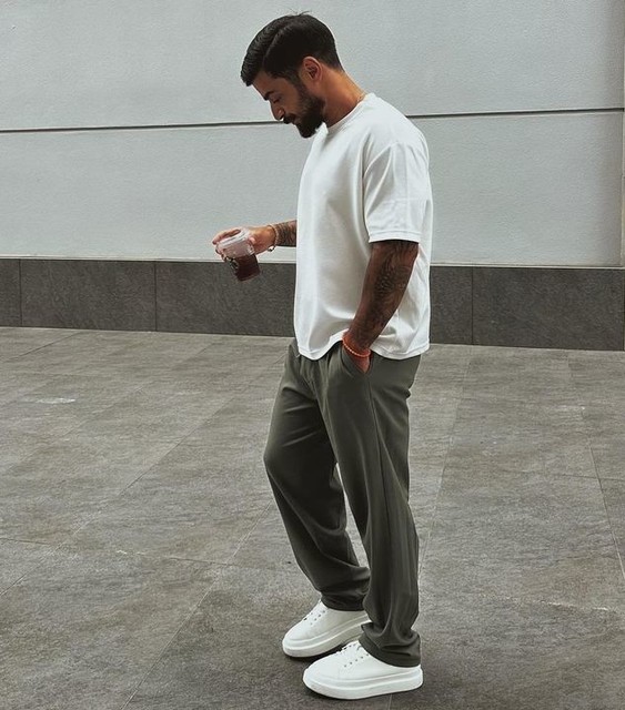 ASOS DESIGN heavyweight oversized t-shirt in cream