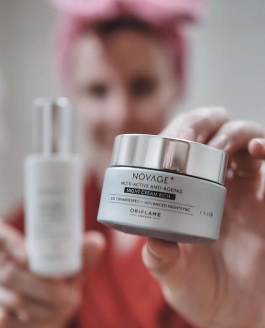 Creme de Noite Ligeiro Multi-Active Anti-Ageing Novage+ | Novage+|