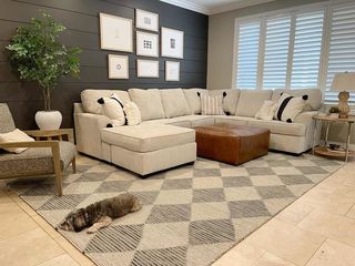 Ivory Prestige Down II 159" 3 Piece Sectional With Left Arm Facing Chaise