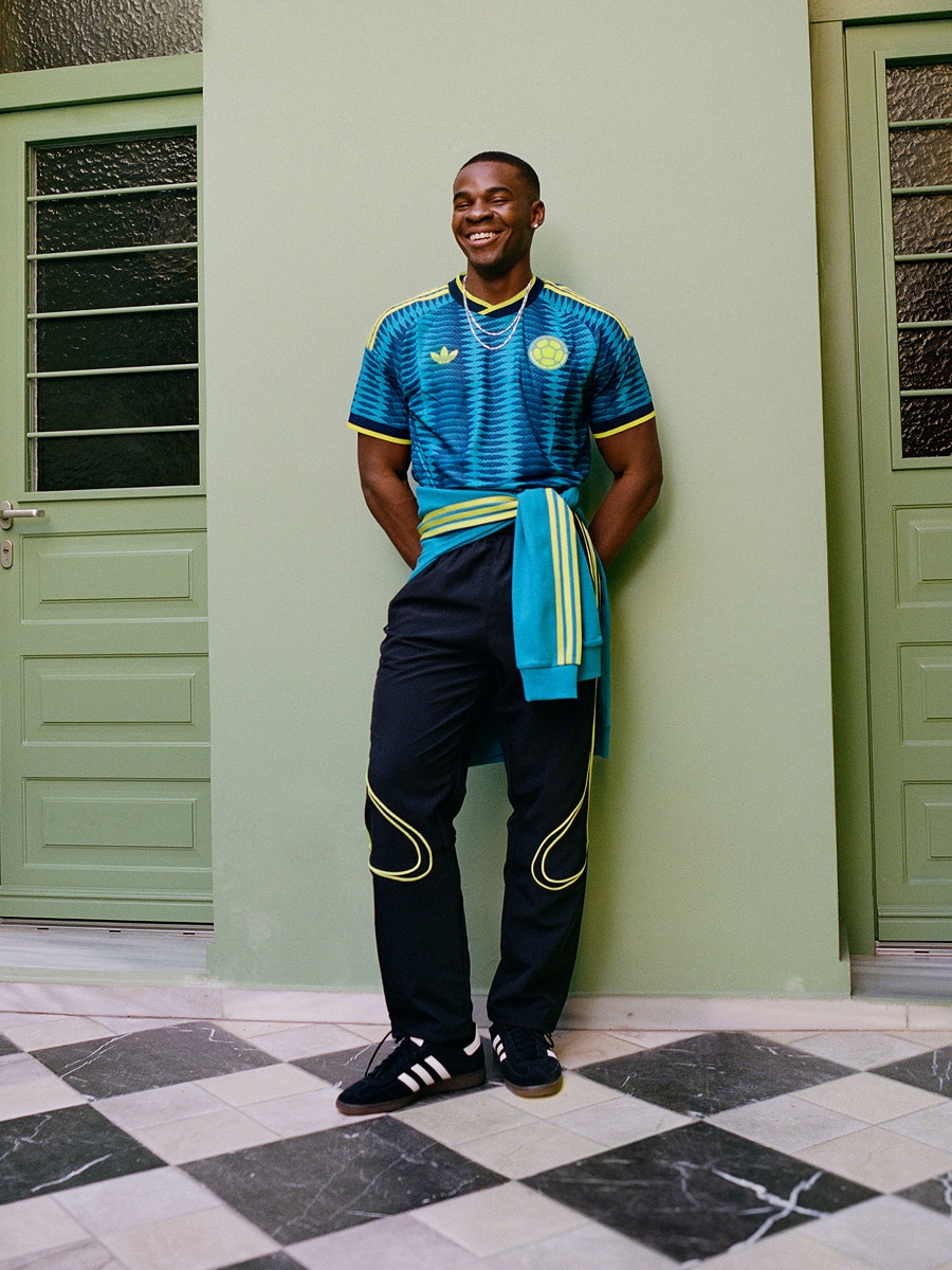 adidas Colombia 26 Away Authentic Jersey - Blue | Free Shipping