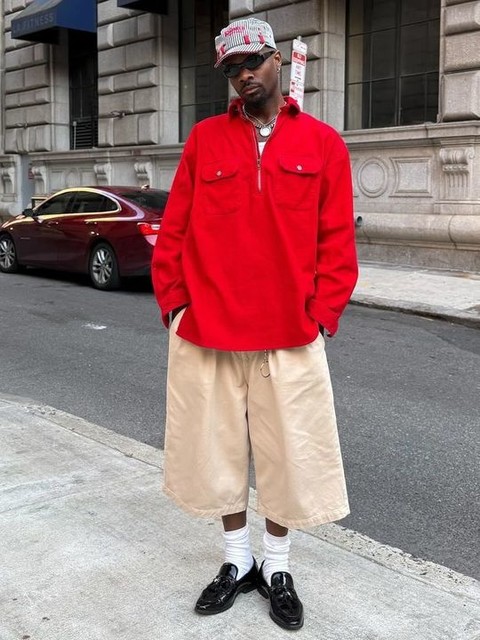 ASOS DESIGN longline extreme wide leg short in beige