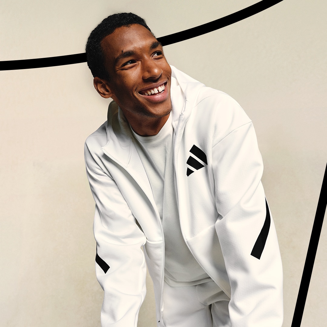 adidas Z.N.E. Full-Zip Hooded Track Jacket - Purple | adidas Singapore