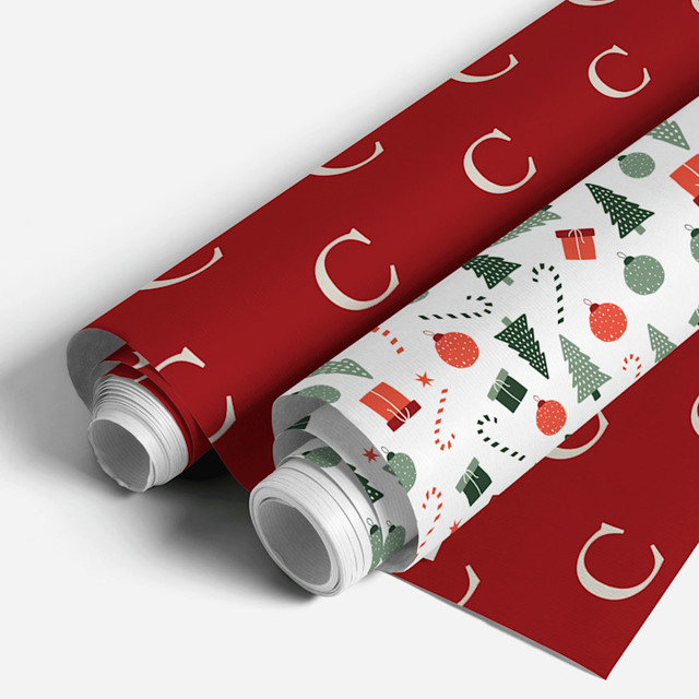 Personalisiertes Geschenkpapier