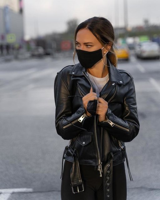 miha.marchenko - Luna Leather Biker Jacket