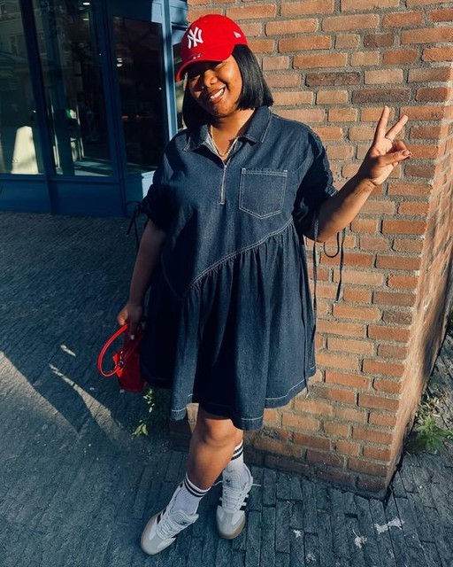 COLLUSION denim smock dress in rinse wash