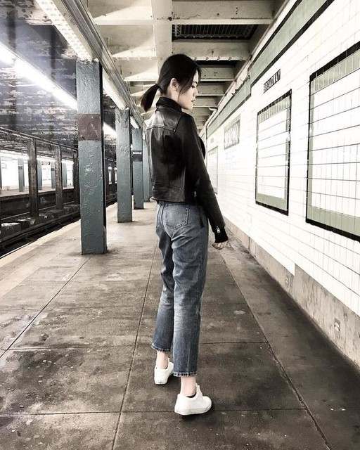sarah__salad - Dalby Leather Biker Jacket