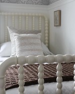 Madison White Full Wood Spindle Panel Bed | Living Spaces