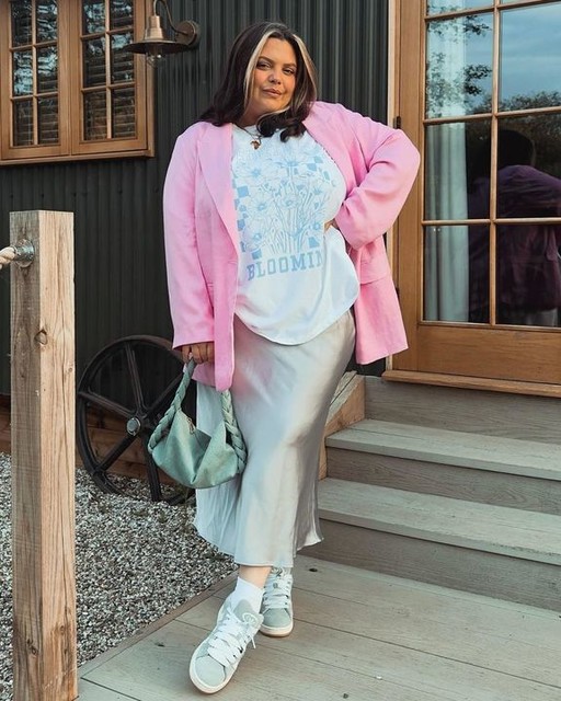 ONLY flower graphic oversized t-shirt in white