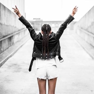 travel. lifestyle. fashion. - Cazadora biker de cuero Gidley