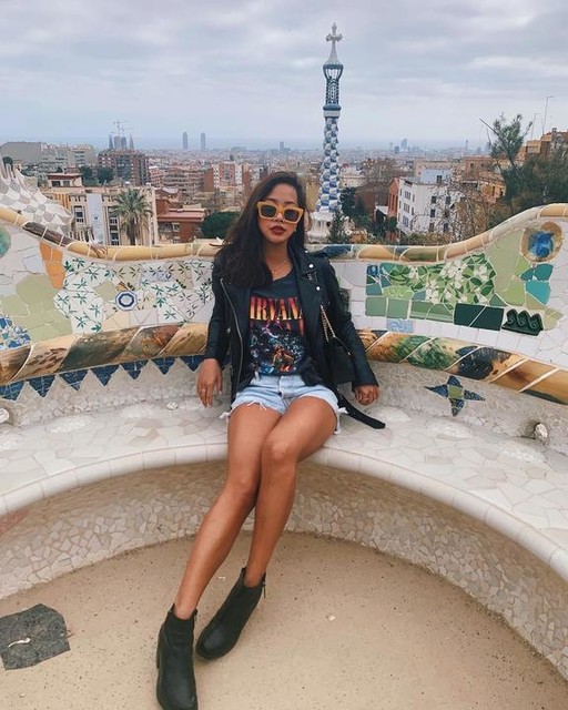 chloekayil - chamarra biker de cuero Balfern