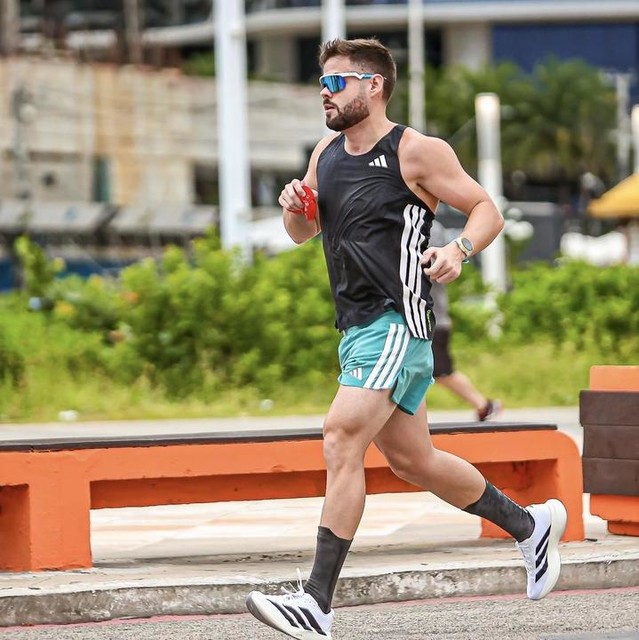 adidas Adizero Running Singlet - Turquoise | Free Shipping with