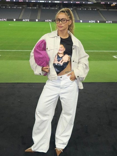 ASOS DESIGN high waisted barrel jean in white