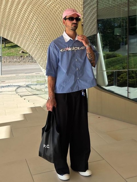 ASOS DESIGN smart extreme wide leg trousers in black