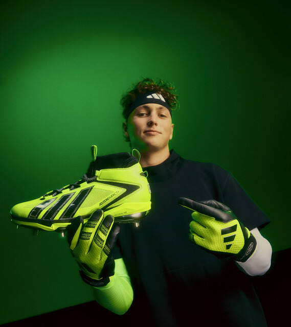 adidas ADZ. 6.0 ADIZERO RACING TEAM Gloves - Green | Free Shipping