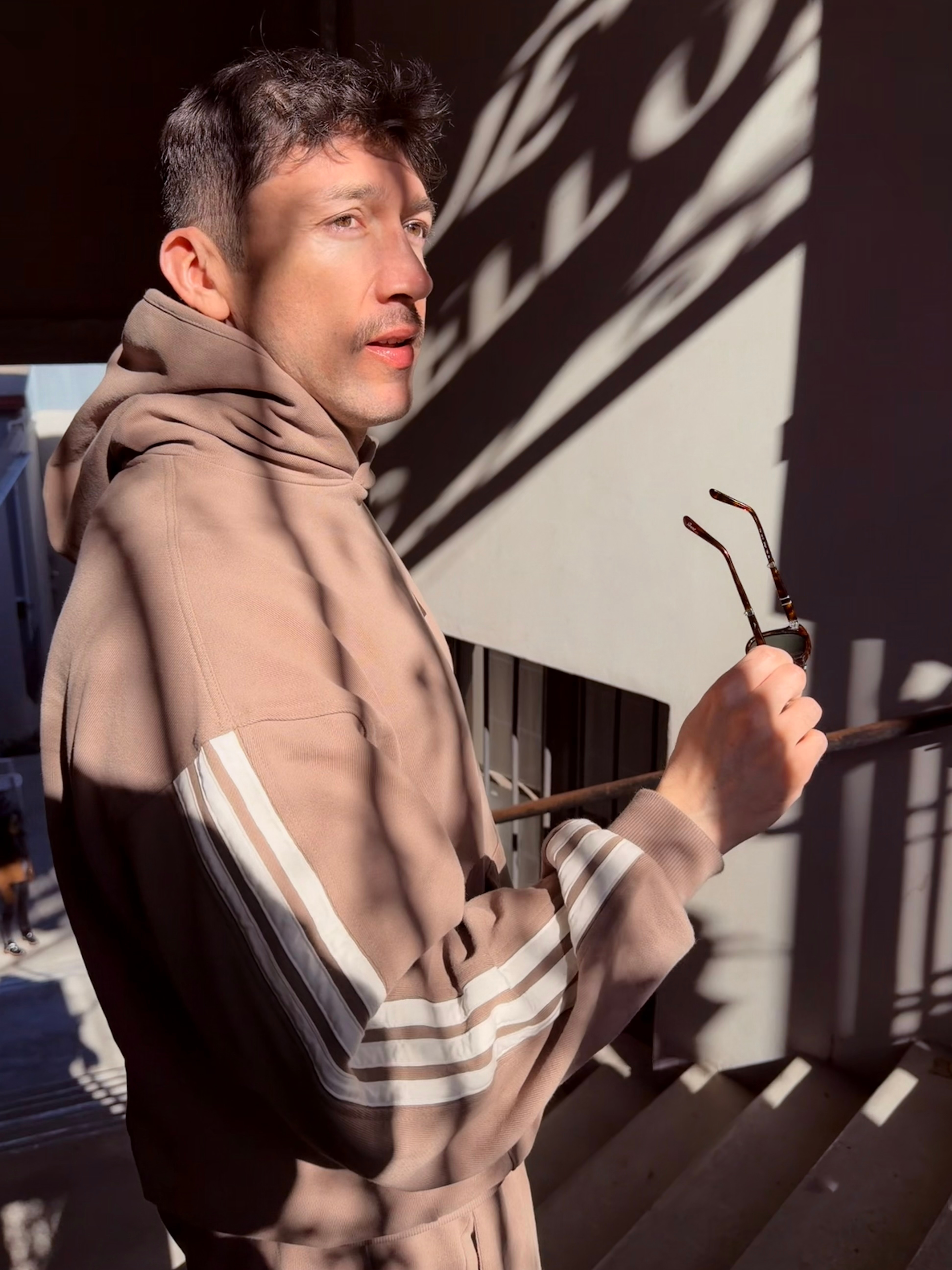 ADIDAS KIT 3-STRIPES HOODIE - Grey | Free Shipping with adiClub