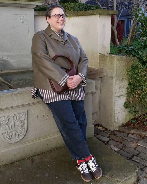 ASOS DESIGN Curve high waisted barrel leg jeans in blue black