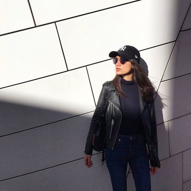 Melissande - Balfern Leather Biker Jacket