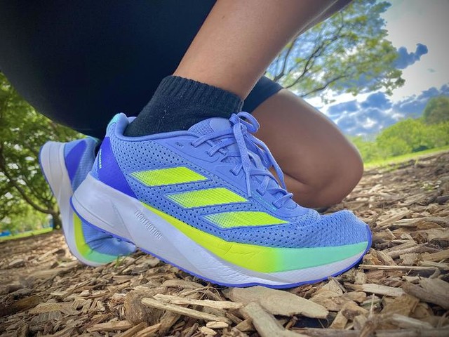 adidas Running Duramo SL trainers in white