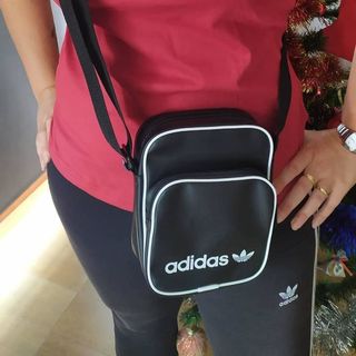 adidas Mini Vintage Tasche Schwarz | adidas Deutschland Umhängetasche adidas Mini Bag Vint DH1006 Black