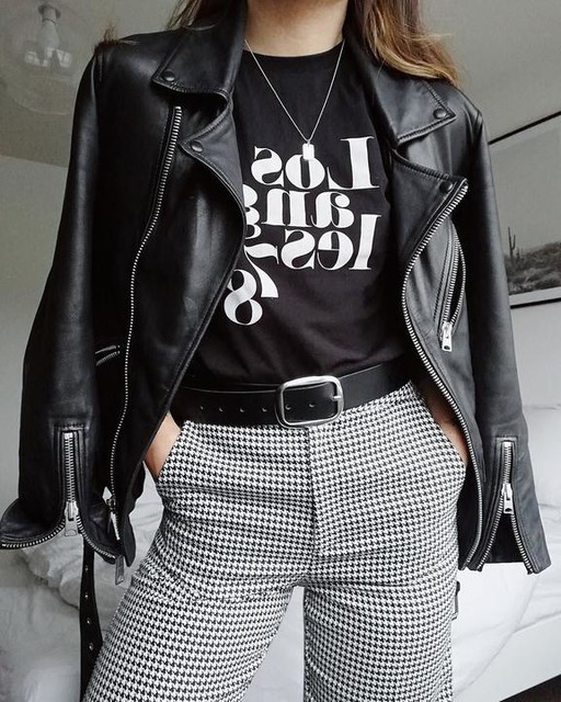 ellenbrockygirl - Balfern Leder Bikerjacke