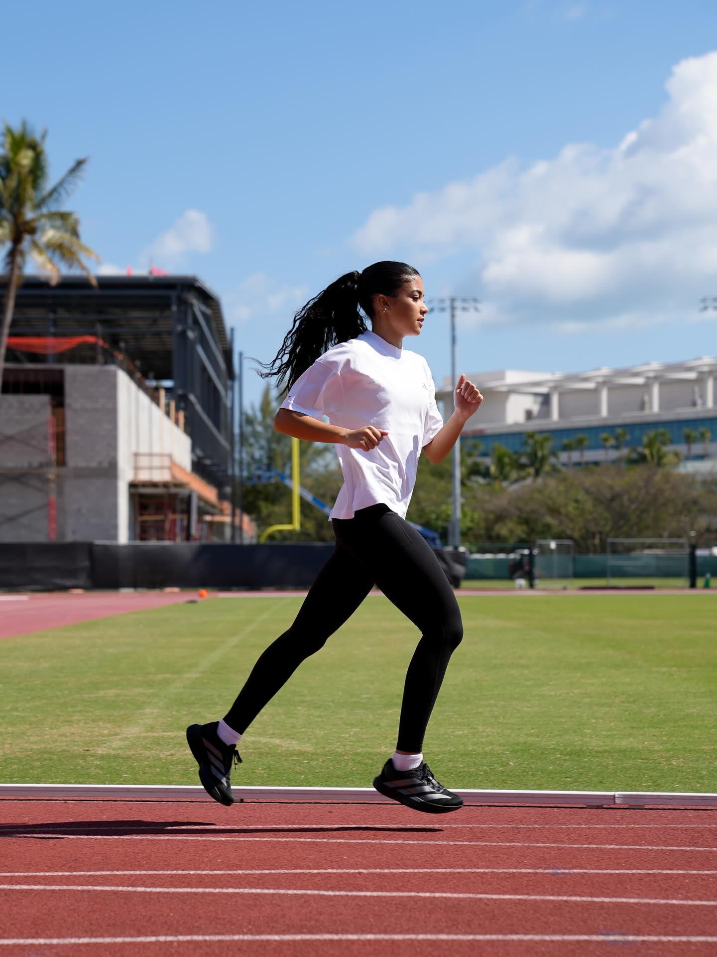 adidas ADI365 Climacool Running Full Length Leggings - Black