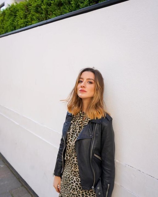 minahabchi - Balfern Leather Biker Jacket