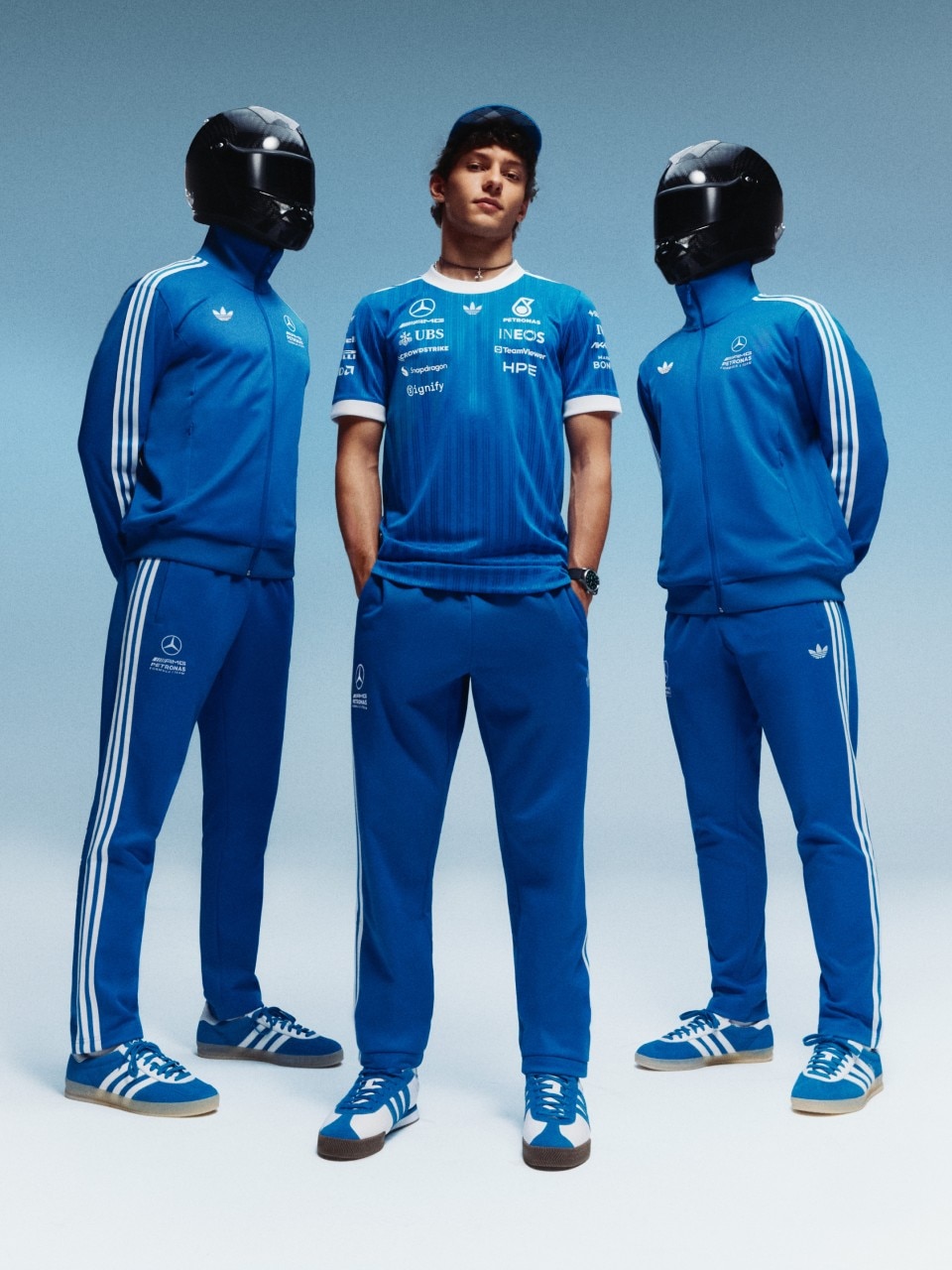 アディダス MERCEDES - AMG PETRONAS F1 TEAM BLUE WONDER AUTHENTIC