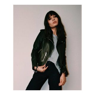 Bibiana pina - Balfern Leather Biker Jacket