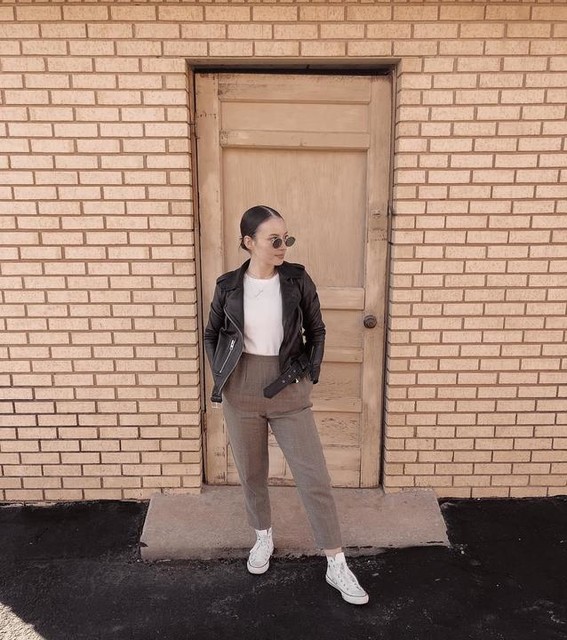 _mariahtucker - Balfern Leather Biker Jacket