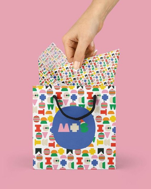 Seidenpapier mit Logo